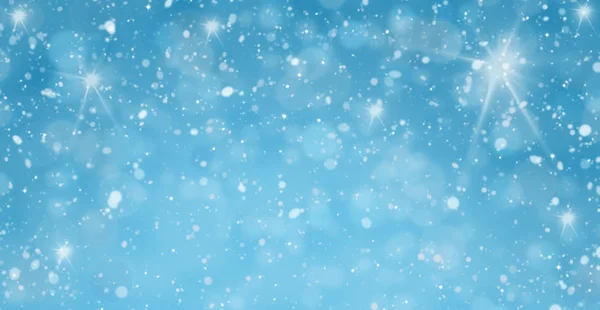 Blå jul bakgrund — Stockfoto