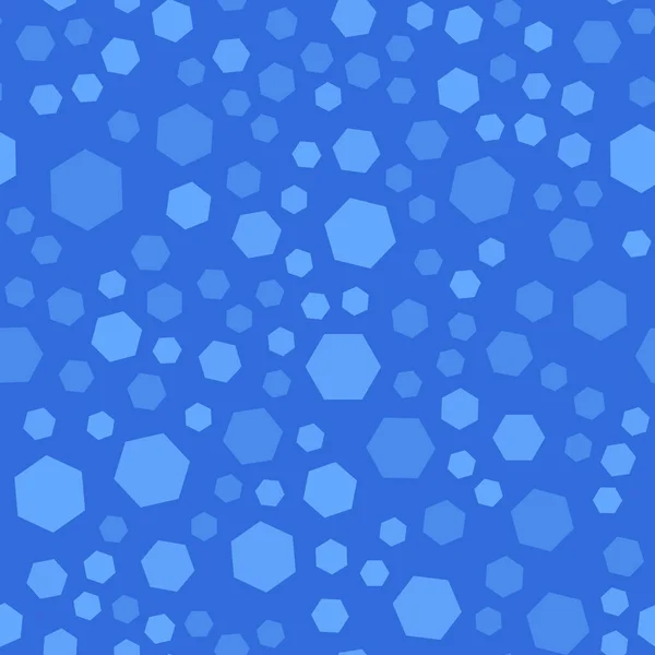 Padrão Costuras Polígono Abstrato Cor Azul Escuro Ilustração Raster — Fotografia de Stock