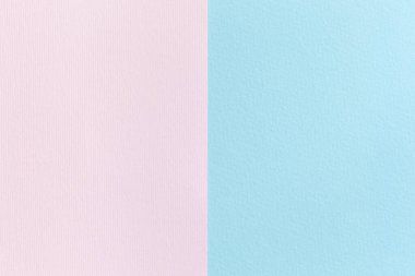 Pembe ve mavi kağıt dokusu, şablon için boş arkaplan, yatay, kopyalama alanı