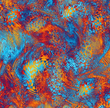 serin soyut hayvan dikişsiz arkaplan fayansları