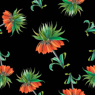 Çiçekler romantizm doludur, yapraklar ve çiçekler sanat tasarımı.