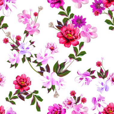 Bahar çiçekleri desenli desen bahar çiçekleri dallı, siyah arkaplan çiçekli siluet