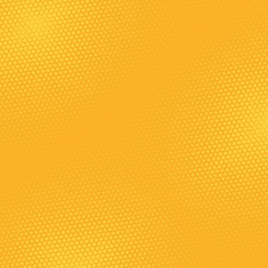 Çizgi roman turuncu arkaplan yarım ton noktalar, pop sanat retro tarzı. 