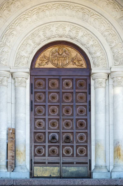 Doors George Church Samara Russia — Stock Photo, Image