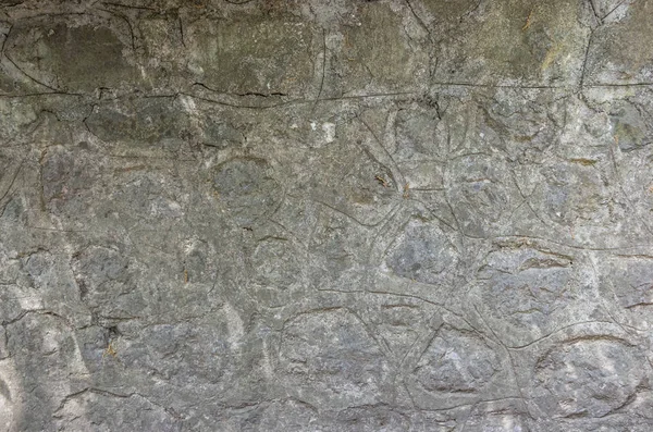 Textura Viejo Muro Piedra Fragmento Una Antigua Valla Piedra Del — Foto de Stock