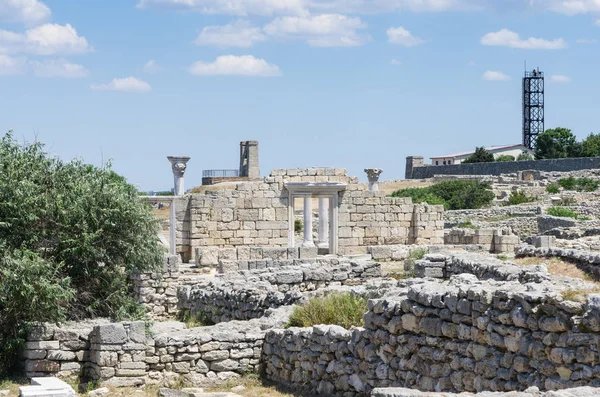 Ruïnes Van Oude Stad — Stockfoto