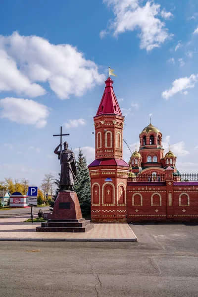 Saraktash Rusya Ekim 2020 Prens Vladimir Anıtı — Stok fotoğraf