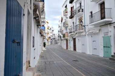 İbiza tarihi merkezinde Sokak
