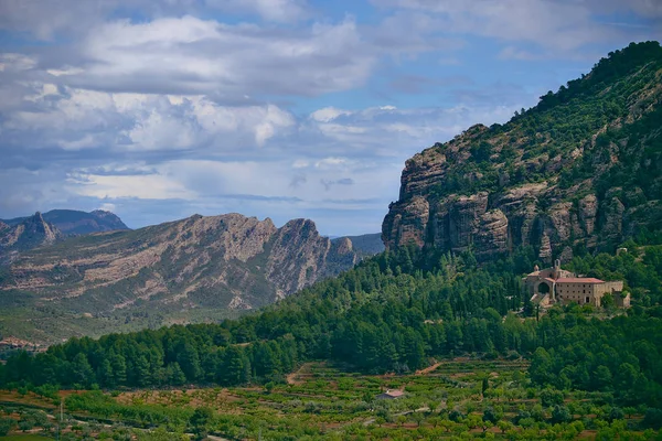 Paysage près de Horta de Sant Joan village — Photo