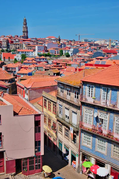 ポルトガルのポルトの広い眺め — ストック写真
