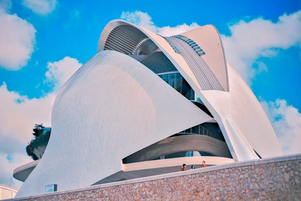Будівля Палацу Мистецтв Валенсійська Опера — стокове фото