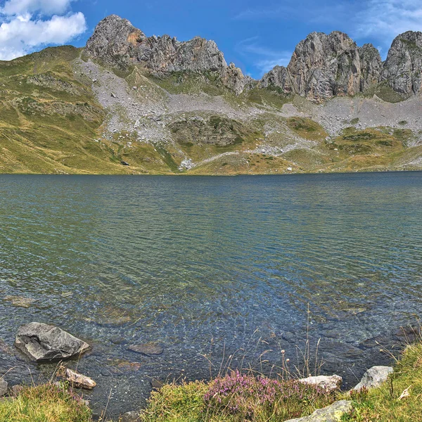 Lago Acherito Los Pirineos Aragoneses Huesca España —  Fotos de Stock