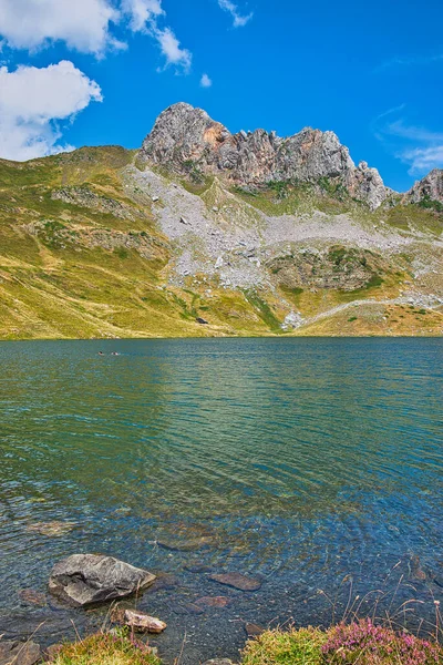 Acherito Gölü Aragonese Pireneleri Huesca Spanya — Stok fotoğraf