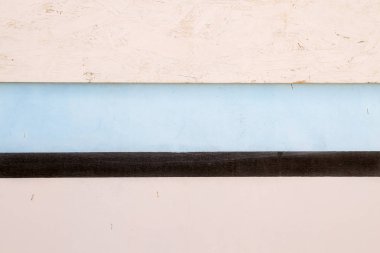 Farklı renklerle boyalı ahşap kontrplak duvar arka plan