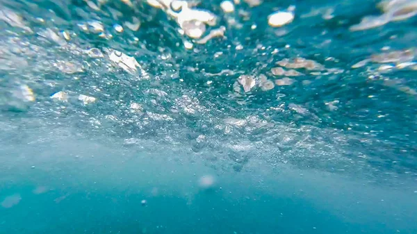 Photo Sous Eau Parc Aquatique Piscine Avec Des Bulles — Photo