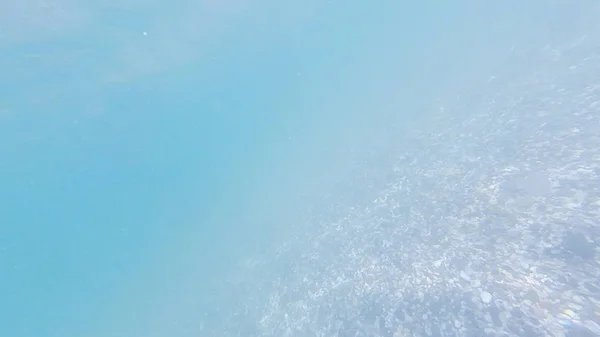 Foto Fondo Submarino Del Mar Negro Con Piedras Guijarros Verano — Foto de Stock