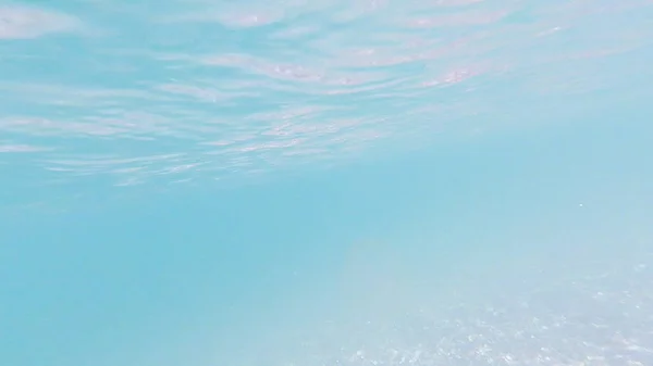 Onderwater Onderkant Van Foto Van Zwarte Zee Met Stenen Keien — Stockfoto