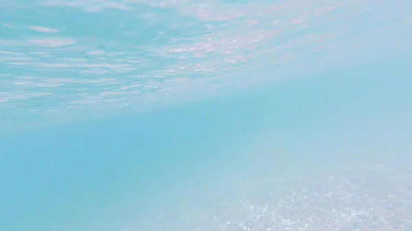 Foto Fundo Subaquático Mar Negro Com Pedras Seixos Verão — Fotografia de Stock