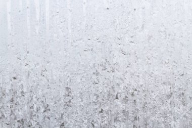 Sabahın erken saatlerinde bir donmuş buz soğuk desenleri kutu