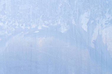 Sabahın erken saatlerinde bir donmuş buz soğuk desenleri kutu