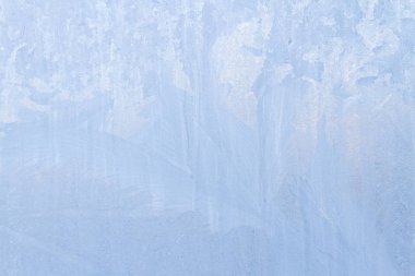 Sabahın erken saatlerinde bir donmuş buz soğuk desenleri kutu