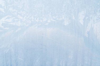 Sabahın erken saatlerinde bir donmuş buz soğuk desenleri kutu