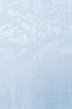 Sabahın erken saatlerinde bir donmuş buz soğuk desenleri kutu