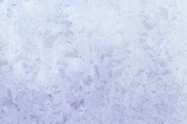 Sabahın erken saatlerinde bir donmuş buz soğuk desenleri kutu