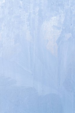 Sabahın erken saatlerinde bir donmuş buz soğuk desenleri kutu