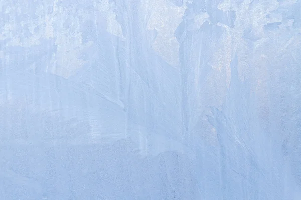 सुबह एक जमे हुए बर्फ बॉक्स पर जमे हुए पैटर्न — स्टॉक फ़ोटो, इमेज