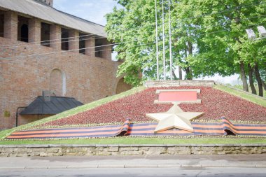 Smolensk güneşli bir bahar.