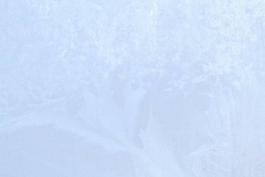 Sabahın erken saatlerinde bir donmuş buz soğuk desenleri kutu