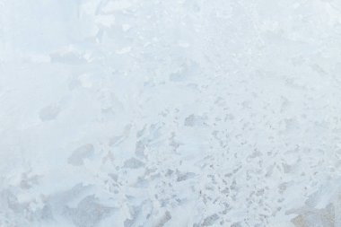 Sabahın erken saatlerinde bir donmuş buz soğuk desenleri kutu