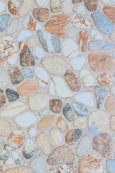 Str上のタイルの形で着色された石の質感 — ストック写真
