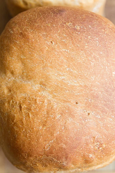 Pão Recém Assado Foi Assado Casa Fabricante Pão — Fotografia de Stock