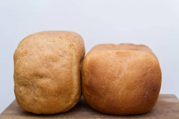 Freshly Baked Bread Baked Home Bread Maker — Stock Photo, Image