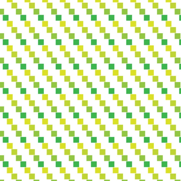 Muster Quadratisch Farbvektorgrafik Sammlung Auf Weißem Hintergrund — Stockvektor