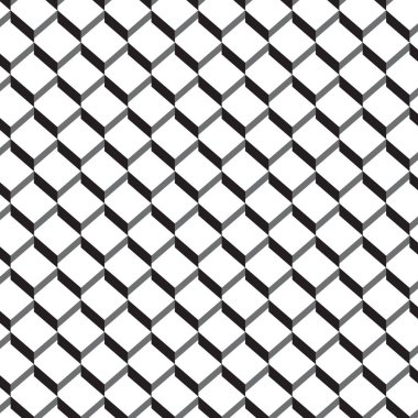 Beyaz arkaplanda desen kare renk grafik koleksiyonu