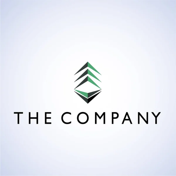 Costruire Logo Idee Disegno Vettoriale Illustrazione Sfondo — Vettoriale Stock
