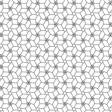 Geometrik satır kılavuz vektör desen illüstrasyon grafik arka plan üzerinde