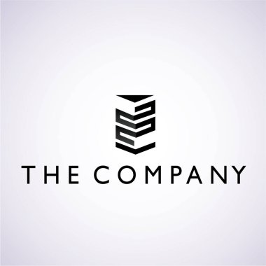 Arkaplanda logo fikirleri tasarım vektör çizimi