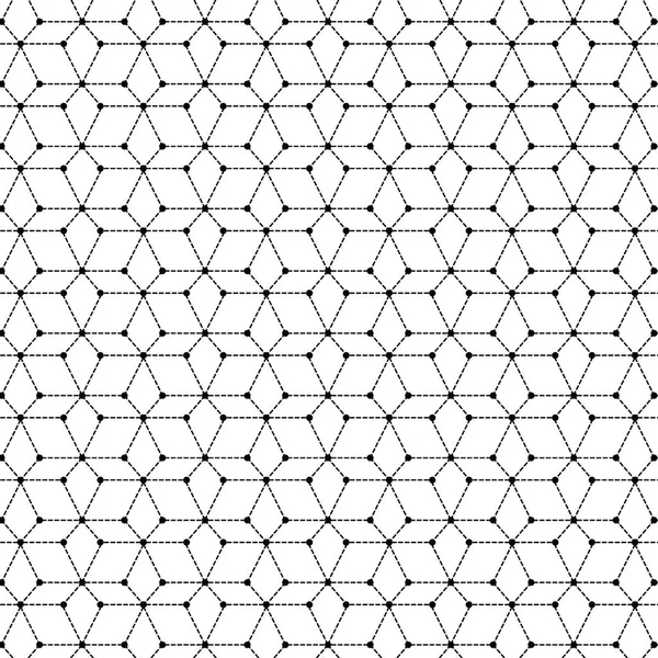 Grafico Illustrazione Del Modello Vettoriale Della Griglia Linea Geometrica Sullo — Vettoriale Stock