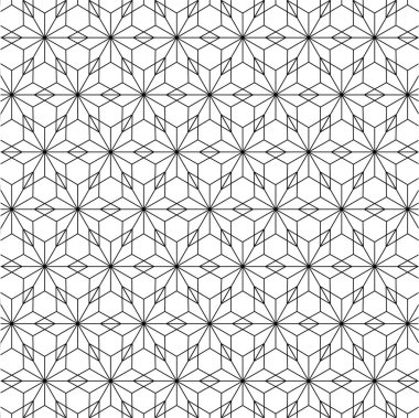 Geometrik satır kılavuz vektör desen illüstrasyon grafik arka plan üzerinde
