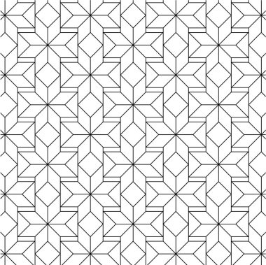 Geometrik satır kılavuz vektör desen illüstrasyon grafik arka plan üzerinde