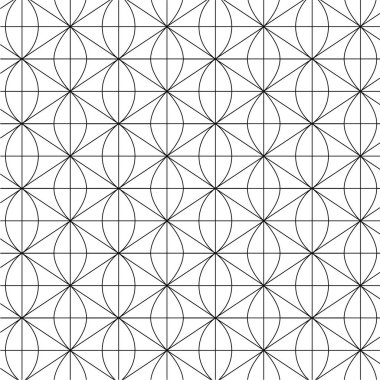 Geometrik satır kılavuz vektör desen illüstrasyon grafik arka plan üzerinde