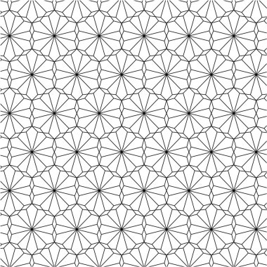 Geometrik satır kılavuz vektör desen illüstrasyon grafik arka plan üzerinde