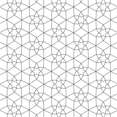 Geometrik satır kılavuz vektör desen illüstrasyon grafik arka plan üzerinde