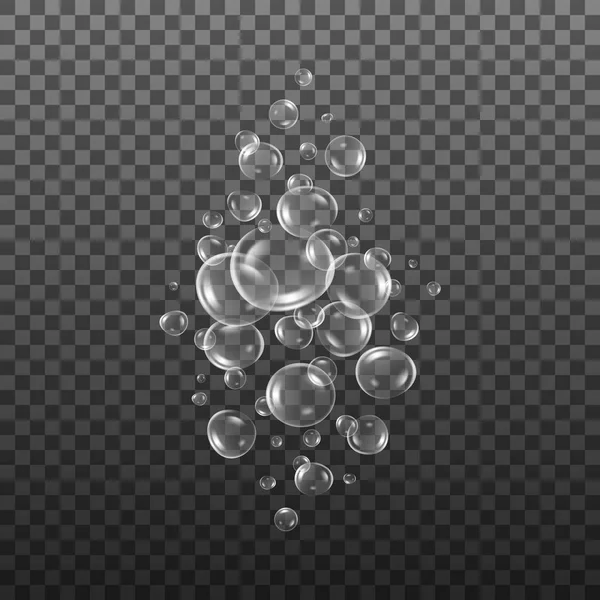 Vector set bubbles — Stock Vector