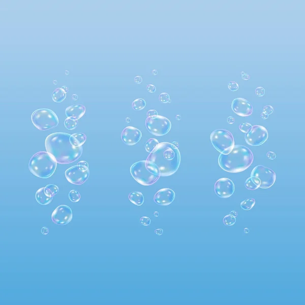 Vector set bubbles — Stock Vector
