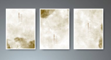 Suluboya geçmişi olan kartlar. Kapak için tasarım, tarih, kartpostal, afiş, logo.